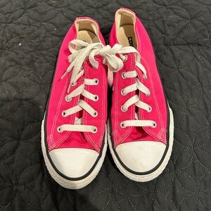 Converse Kids Hot Pink Sneakers